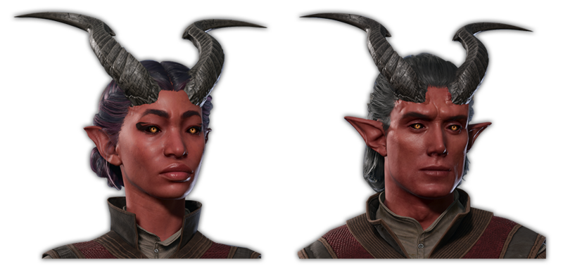 Asmodeus Tiefling Portrait